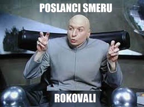 JUDr. Evil komentuje vcerajsiu schodzu NR